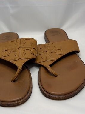 Tory Burch Tan Leather Sandals 9m - Like New